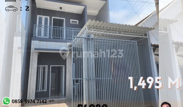 Ploso Timur Dijual Rumah Baru 2 Lantai Bagus Siap Huni