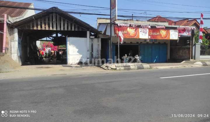 dijual rumah dan kios akses jalan mobil di daerah bobotsari, purbalingga