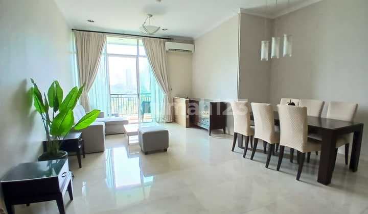 Apartemen Senayan Residence 3 Kamar Tidur Fully Furnished