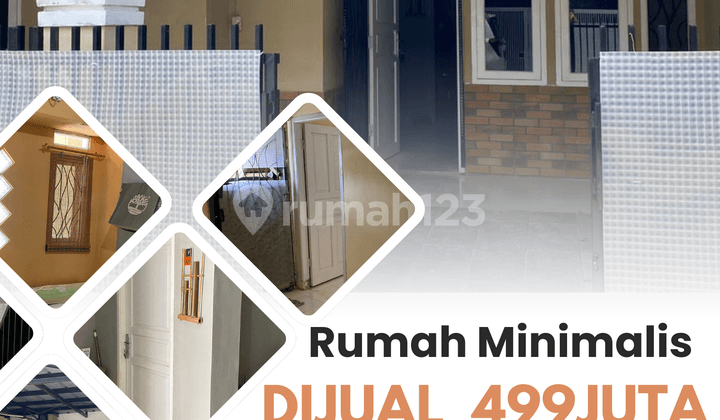 Rumah Kota Bogor Cilebut Dekat Stasiun 3 Kamar