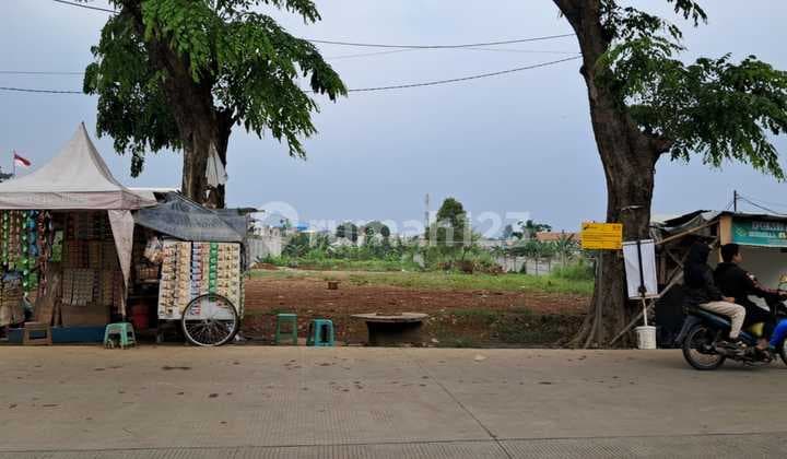 For Rent: Land on the Main Road in Sangiang, Tangerang