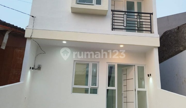 Rumah Baru Lokasi Strategis,bebas Banjir Di Dalam Perumahan Di Jatimakmur Pondok Gede