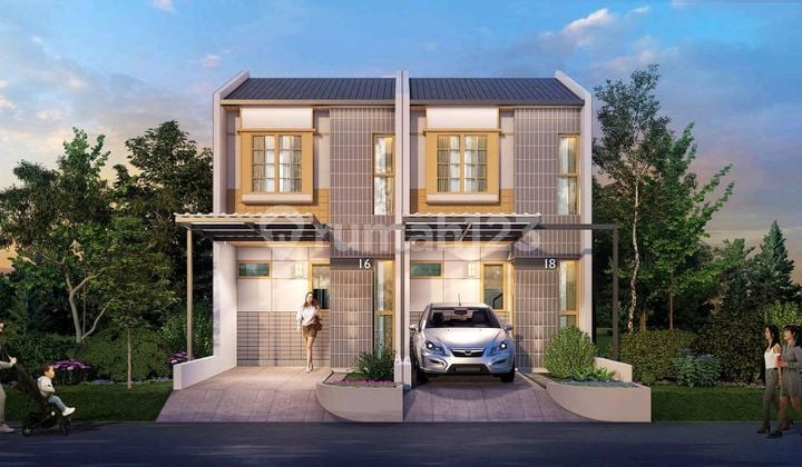 Rumah Baru Letak Stategis Dekat Ke Stasiun Kereta Fasilitas Bagus