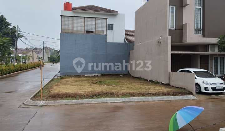 Tanah Kavling 100M2 Hook di Perumahan Cibubur Ciangsana