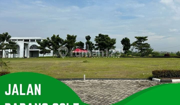 Dijual Tanah Kavling Gandeng Jalan Padang Golf Komplek Villa Polonia Garden