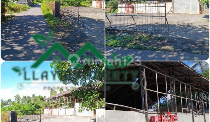 Gudang Terbuka Dan Tanah Lt 3.613 Dekat Akses Tol, Dekat Bandara, Bisa Buat Gudang, Tidak Jauh Dari Kota.