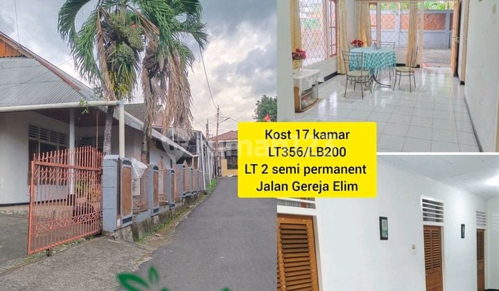 Dijual Kost-kostan 17 Kamar, Full Terus, Dekat Kampus Unsrat, Dekat Rumah Sakit, Hanya 500 Mtr Dari Jalan Raya
