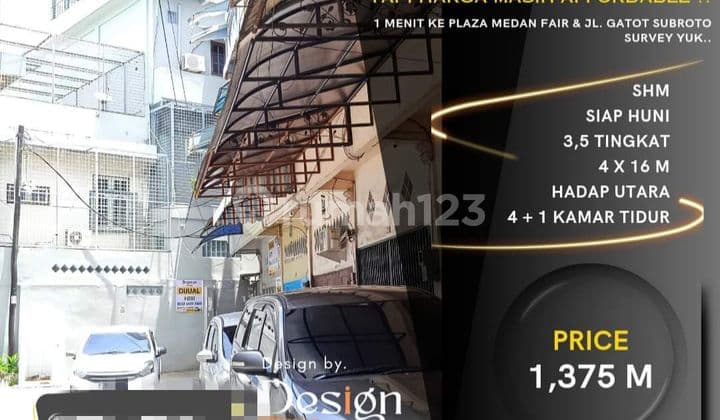 RUKO INTI KOTA MEDAN JL.GATSU& SEKIP