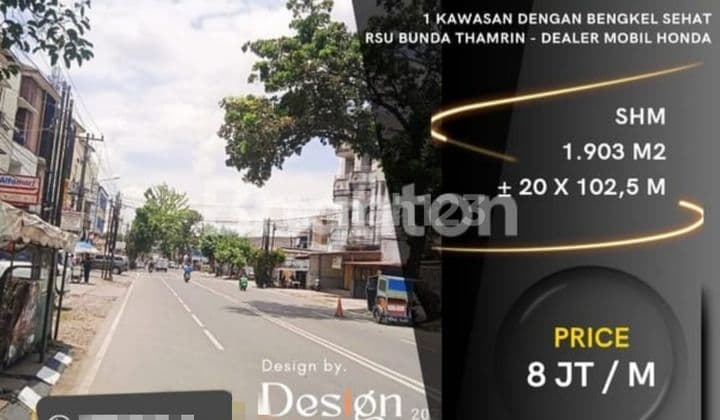 Tanah Di Jl.sei Batanghari Medan