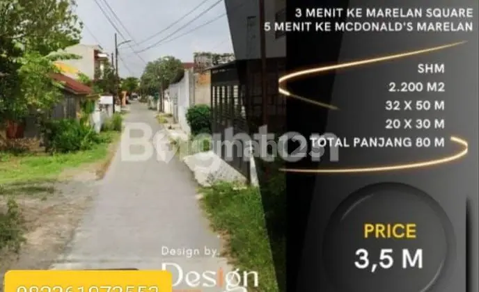 Land on Jl. Marelan Raya