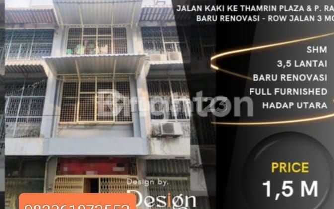 Ruko 3.5 Tingkat Di Jl.asia
medan