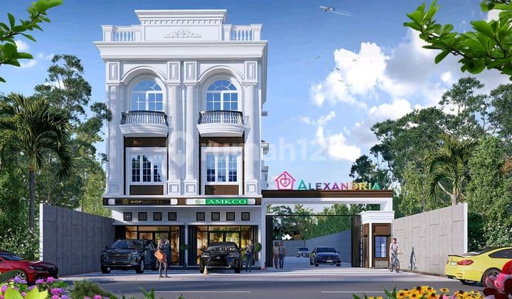 Di Jual Rumah Lebar 5 ,kompleks Posisi Sudut ,kompleks Alexandria