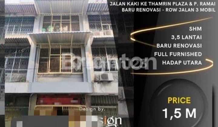 Ruko 3.5 Tkt Jalan Asia Medan