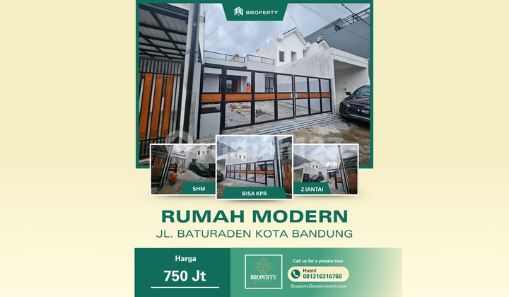 Dijual Diskon Rumah Modern 2 Lantai Kota Bandung