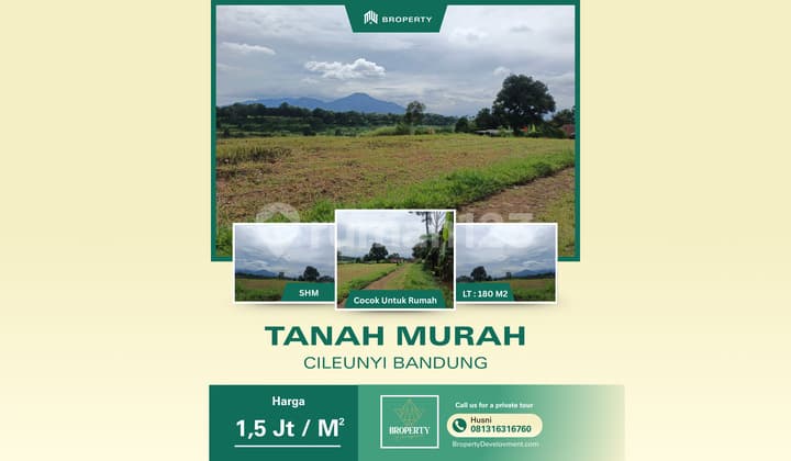 Dijual Tanah Harga Terjangkau di Bandung Timur Cileunyi