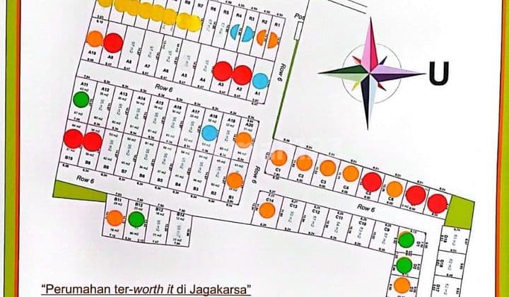 Dijual Tanah Kavling Luas Mulai 60 M² Row Jln 6 Meter Jagakarsa