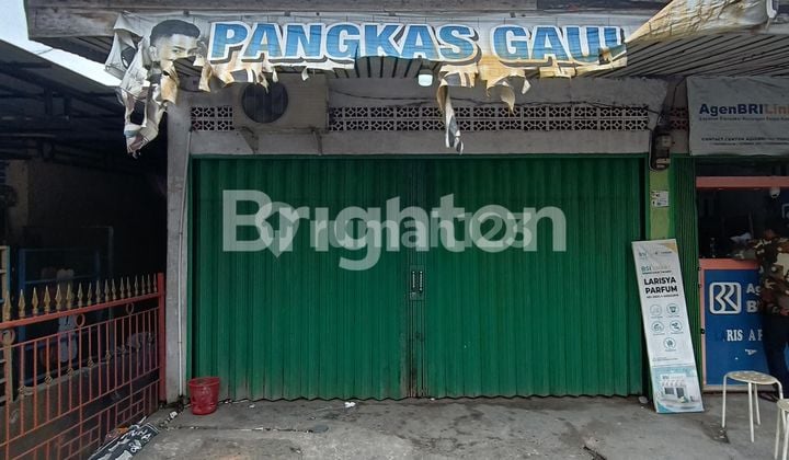 Kios Toko, Ready 2 unit, Jalan Besar, Lokasi Padat Penduduk, Sangat Bagus Untuk Usaha