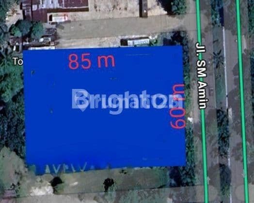 Sewa Tanah Sm Amin / Siak 2 (Already Fenced) Prime Location.