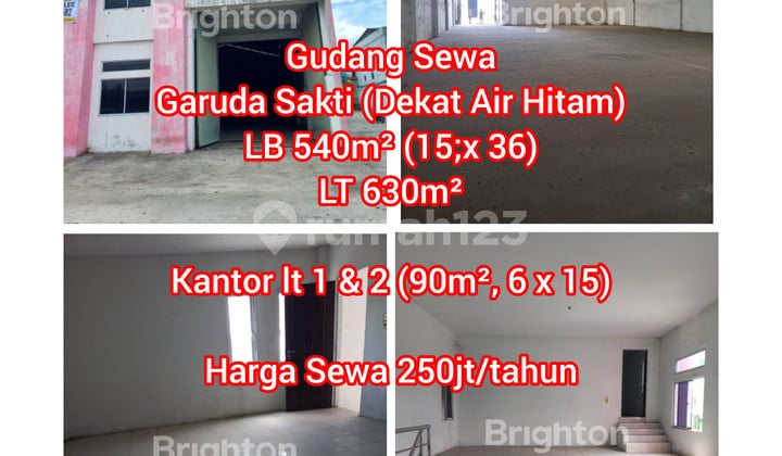 Gudang Sewa 2 Lantai Siap Pakai