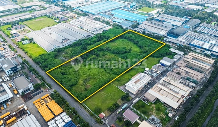 Langka! Kavling 3 Hektar di Jababeka 1 – Lokasi Industri, Harga Terbaik!