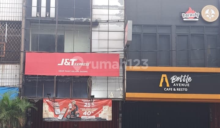 Dijual Ruko Boulevard Kelapa Gading 2 Lantai Cocok untuk Investor