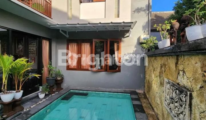 Rumah Villa 4Br Sanur Garasi 2 Mobil Bebas Banjir Tenang Sepi