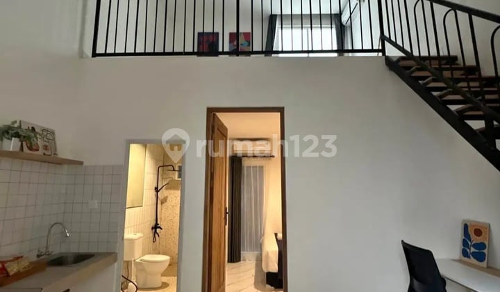 Modern Mezzanine Studio – Fully Furnished & All-inclusive Sanur