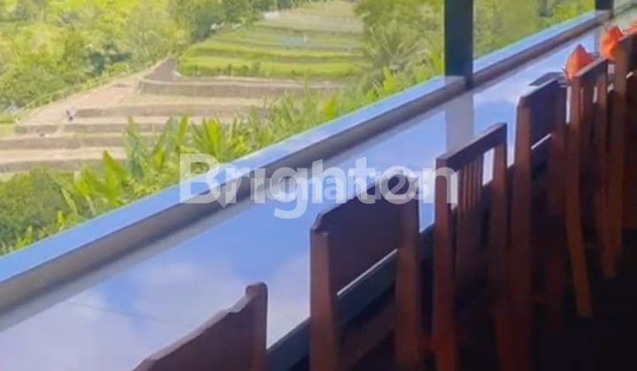 TANAH + BANGUNAN EX RESTAURAN VIEW GUNUNG BATUKARU