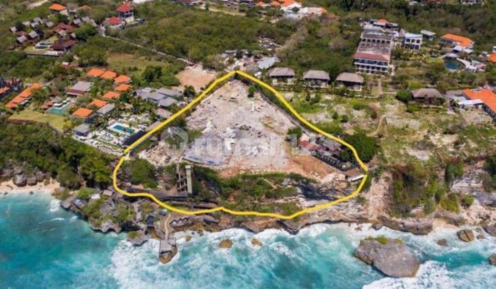 Exclusive Clifffront Land In Uluwatu Beach 1500 Sqm