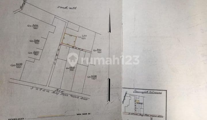 400 Sqm. Land For Sale In Jimbaran Bali 15 V421minutes Airport
