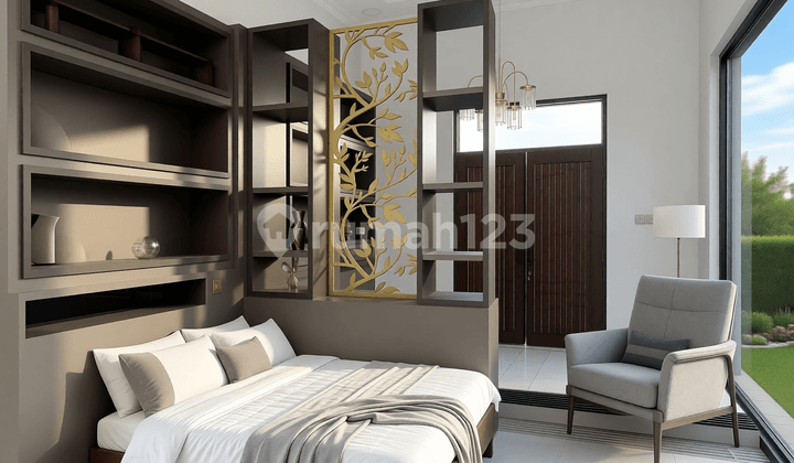 Luxury 4BR House in North Denpasar Furnished - Regent School