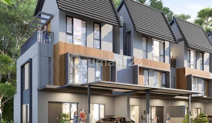 Dijual Rumah Citra Garden Serpong 3 Lantai Harga 1m-An