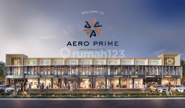 For Sale New Shophouse in Aero Prime, Citra Garden 8 West Jakarta