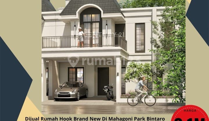 Rumah Hook Brand New Di Mahagoni Park Graha Raya Bintaro