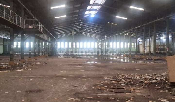 Ex Pabrik Butuh Renovasi di Karawang Timur Jawa Barat