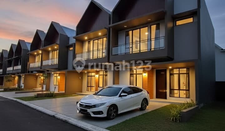 Ready Rumah Sudut 10X15 Full Furnished Hertasning Baru