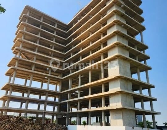 4 Kavling Gedung Brooklyn CBD 12000m2 12Lt+Basement Hdp Tol PIK 2