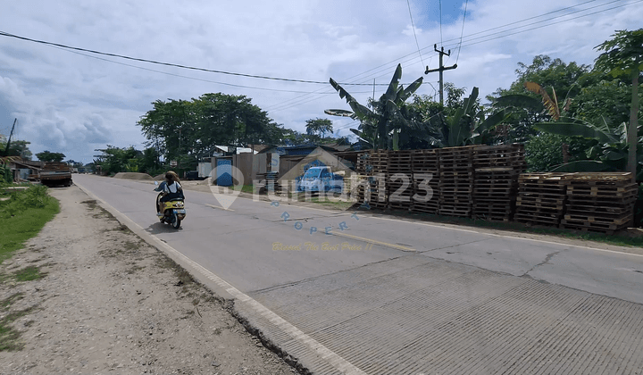 Tanah di Jalan Raya Cikande Rangkasbitung, Majasari Serang