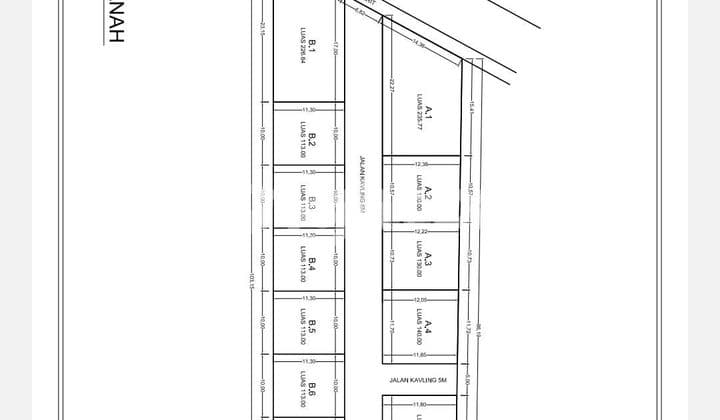 TANAH KAVLING STRATEGIS DI LINGKUNGAN PADAT PENDUDUK
