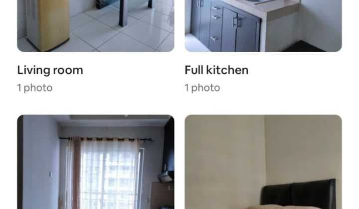 Disewakan Apartemen 2 Kamar Full Furnished Siap Huni (Jakarta Barat)