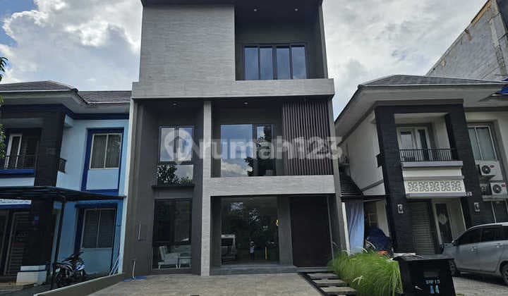Rumah 3 Lantai Dijual Alam Sutera Feronia Hadap Timur - LT 160m2