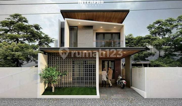 Brand New 2.5-Story House, DKI Plot Facing South - Land Area 110 m²