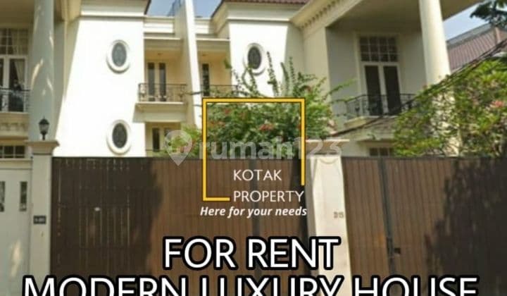 Rumah Luxury di Kemang - Siap Huni, Terawat, Lingkungan Nyaman