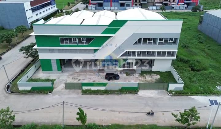 Jual Pabrik Baru Tahap 90% Di Kawasan Industri Laksana Pakuhaji