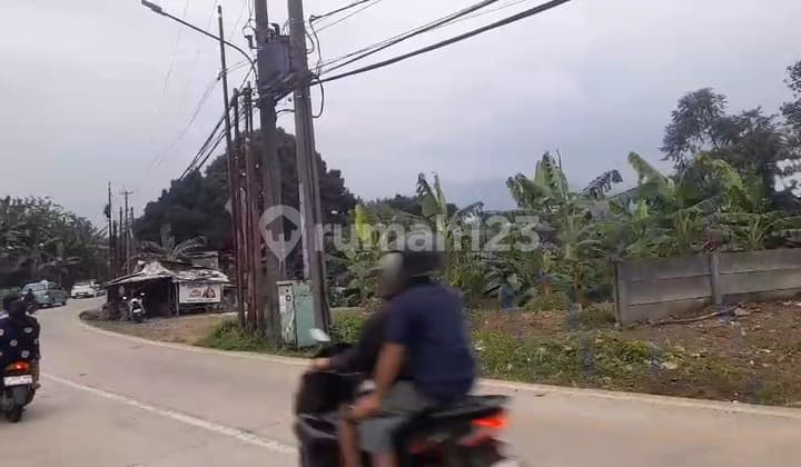 Jual Tanah 1206M SHM di Sentul Bogor Jl Raya Cijayanti