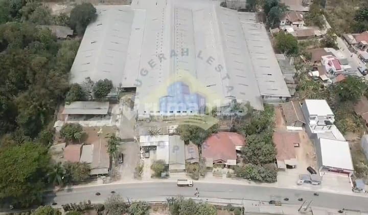 Pabrik SHM 1.7Ha Akses Kontainer Dekat Stasiun Citeras Banten
