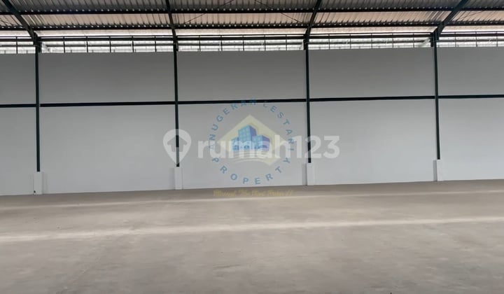 Gudang bagus 1200m cikande dekat stasiun citeras