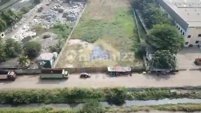 Jual Tanah Industri 7810 Shm Di Kawasan Akong Sepatan Tangerang