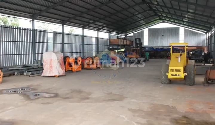 Sewa Gudang Workshop Curug Tangerang Dekat Tol Bitung 40 Feet