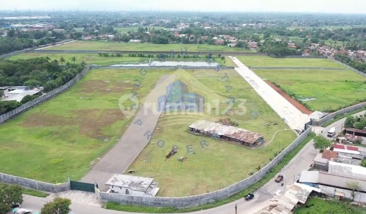 Tanah Dijual 12 Hektar Balaraja Tangerang Dekat Tol Zona Industri